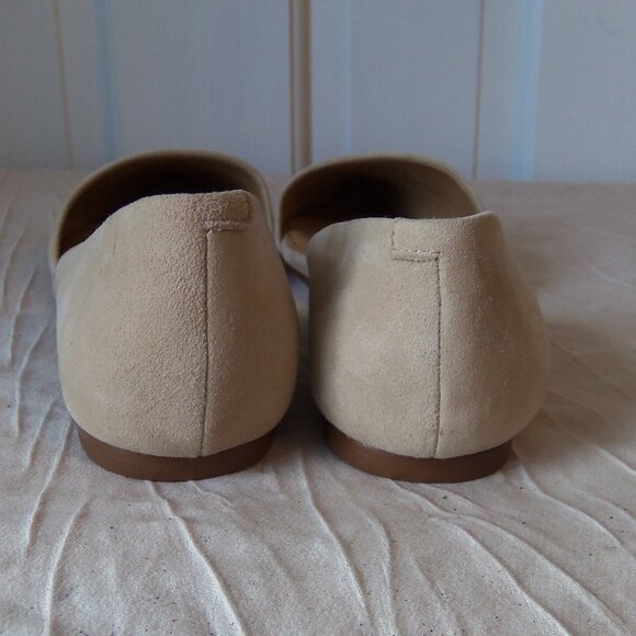 NEW J Crew Zoe D'Orsay Flats Tan Suede sz 8 - Picture 6 of 16